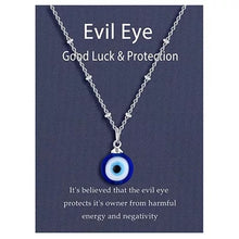 Load image into Gallery viewer, Mati Evil Eye big pendant