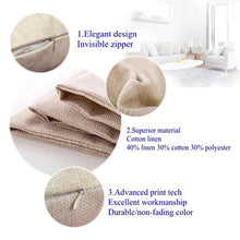 Load image into Gallery viewer, Feathers Mandala Pillow Covers (Pair)
