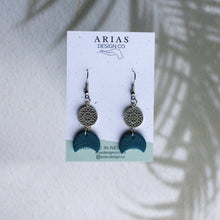 Load image into Gallery viewer, Blossom Lotus Luna Earrings