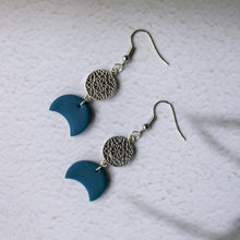 Load image into Gallery viewer, Lotus Luna Earrings
