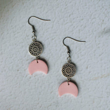 Load image into Gallery viewer, Lotus Luna Earrings