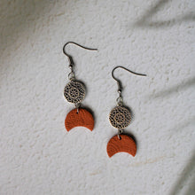 Load image into Gallery viewer, Blossom Lotus Luna Earrings