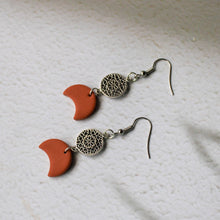 Load image into Gallery viewer, Lotus Luna Earrings