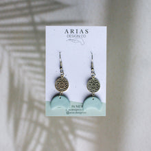 Load image into Gallery viewer, Lotus Luna Earrings