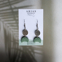 Load image into Gallery viewer, Lotus Luna Earrings