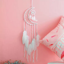 Load image into Gallery viewer, Silver Moon Dream Catcher