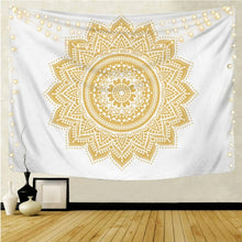 Load image into Gallery viewer, Lotus Mandala Tapestry