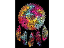Load image into Gallery viewer, Rainbow Dreamcatcher Tapestry