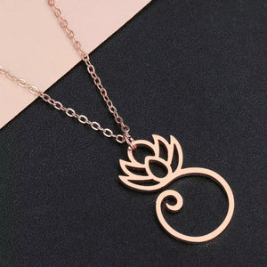 Lotus Pendant necklace
