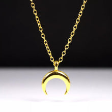 Load image into Gallery viewer, Crescent Pendant necklace