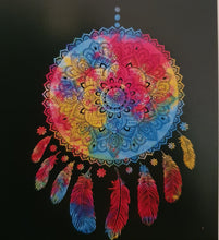 Load image into Gallery viewer, Floral Dream Catcher