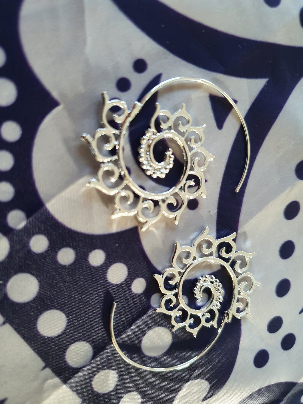 Mandala Wave Earrings