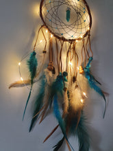 Load image into Gallery viewer, Teal Dream Catcher