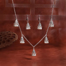 Load image into Gallery viewer, Vintage Jumka Necklace and Earring set