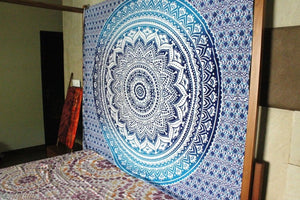 Blue Ombre Mandala