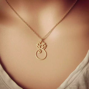 Lotus Pendant necklace