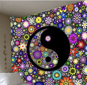 Flower power yin yang