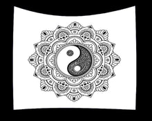 Load image into Gallery viewer, Yin and Yang Manadala Tapestry