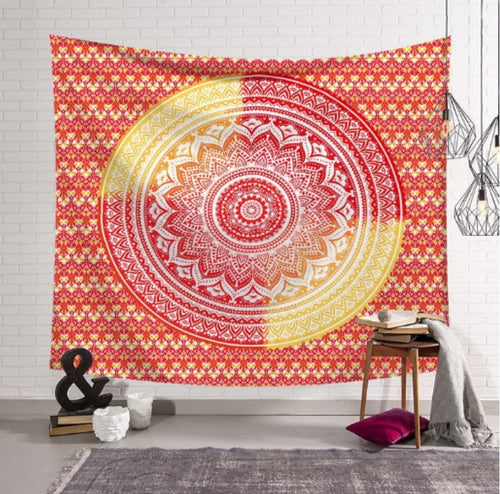 Tri Red Mandala