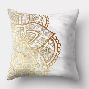 Marble Mandala Pillow Cover (Pair)