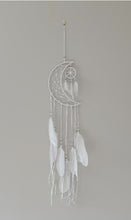 Load image into Gallery viewer, Silver Moon Dream Catcher