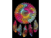 Load image into Gallery viewer, Rainbow Dreamcatcher Tapestry 
