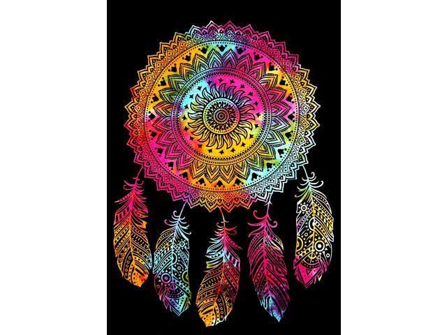 Rainbow Dreamcatcher Tapestry 